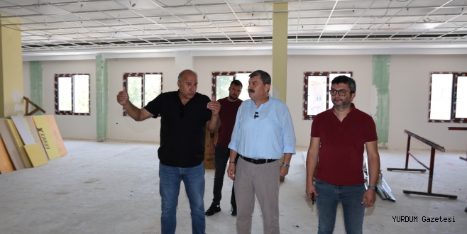 BAŞKAN YILDIZ GÖZNE’DE İNCELEMELERDE BULUNDU
