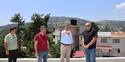 BAŞKAN YILDIZ GÖZNE’DE İNCELEMELERDE BULUNDU